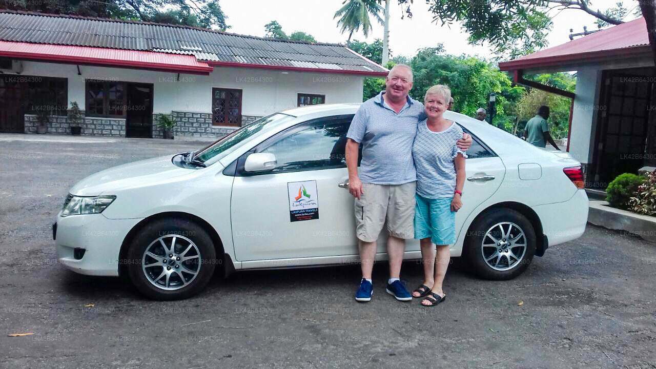 Soukromý transfer města Sigiriya na letiště Colombo (CMB)