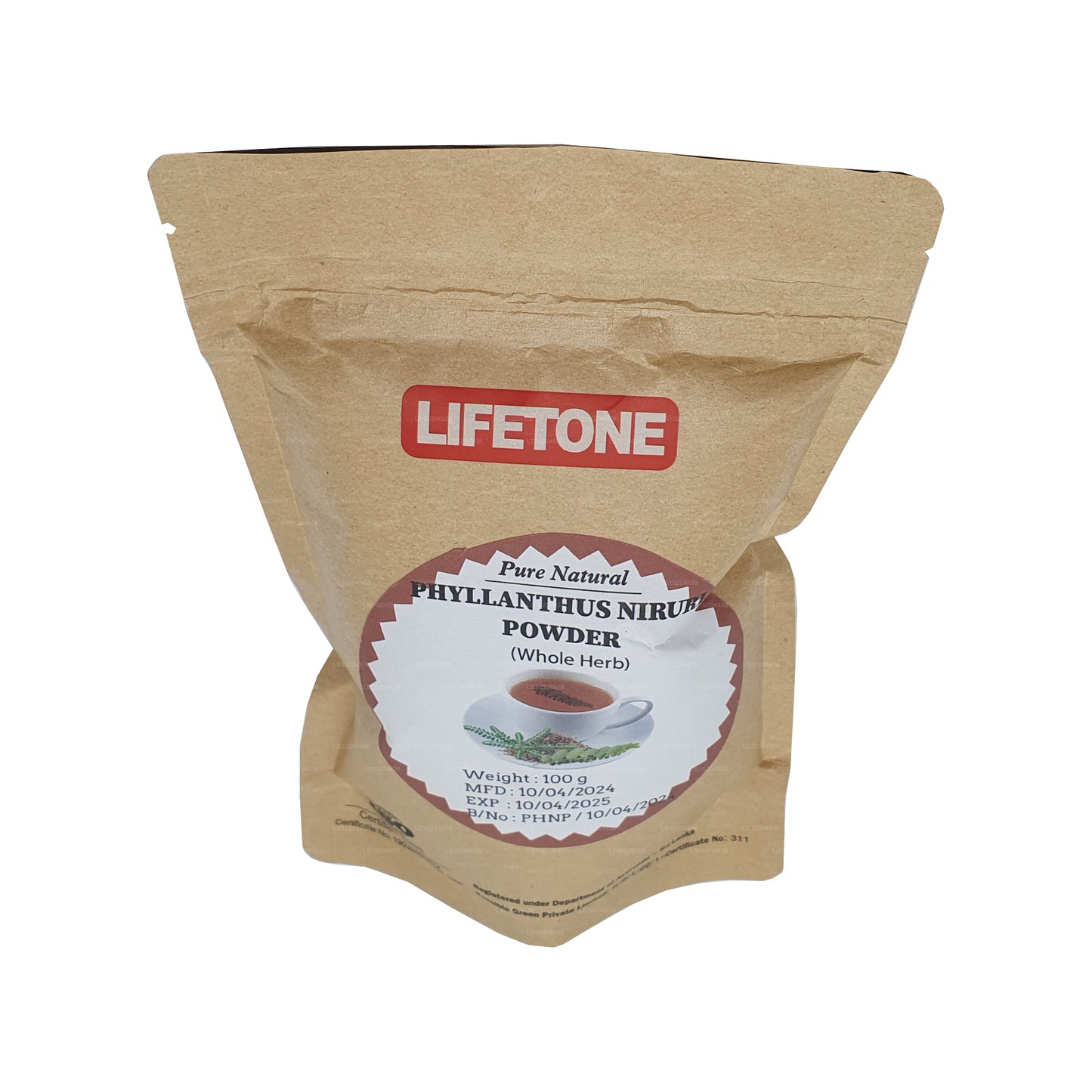 Lifetone Phylanthus Niruri prášek (100 g)