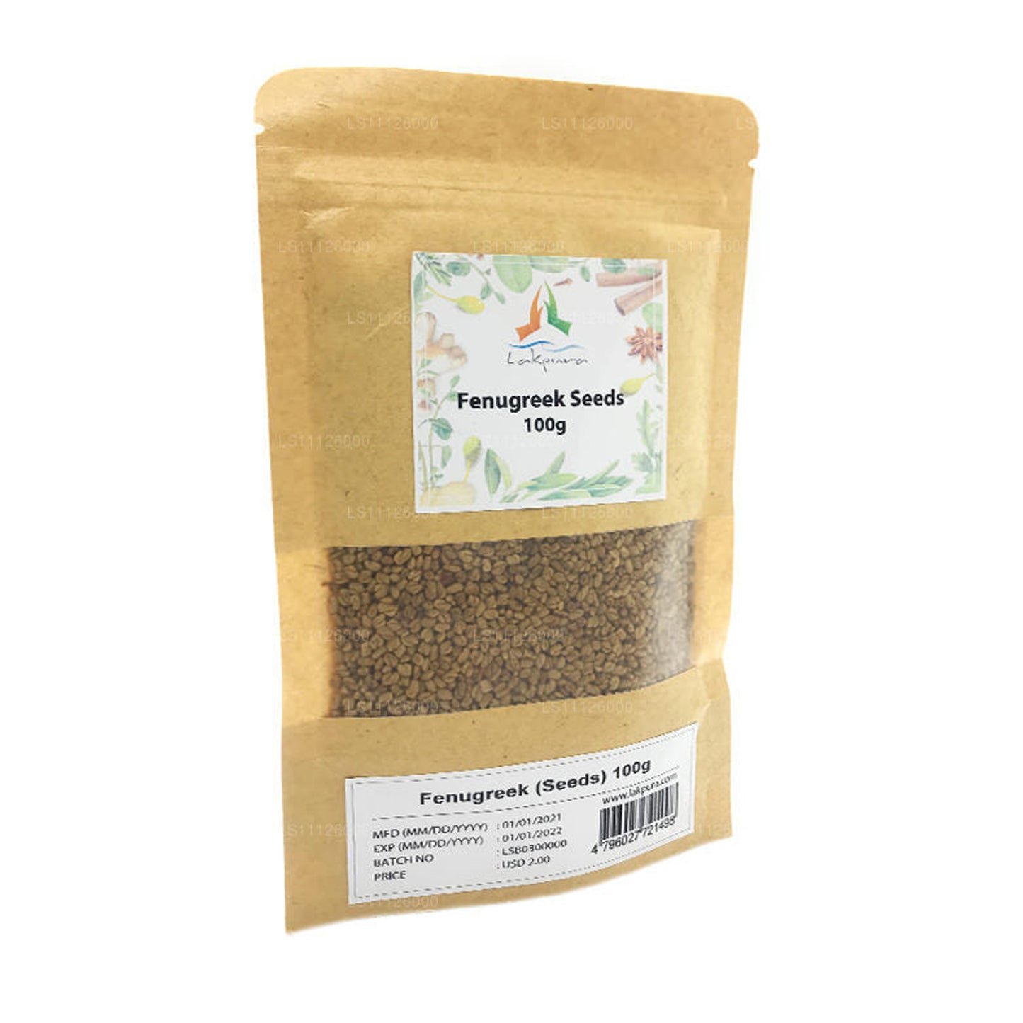 Lakpura Fenugreek seeds Whole