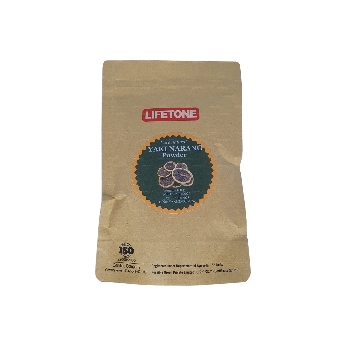 Lifetone Yaki Narang Powder (100g)