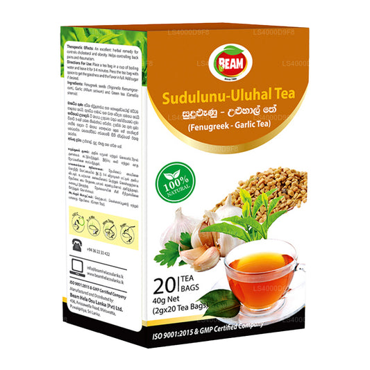Beam Fenugreek — Česnekový čaj (40g) 20 čajových sáčků