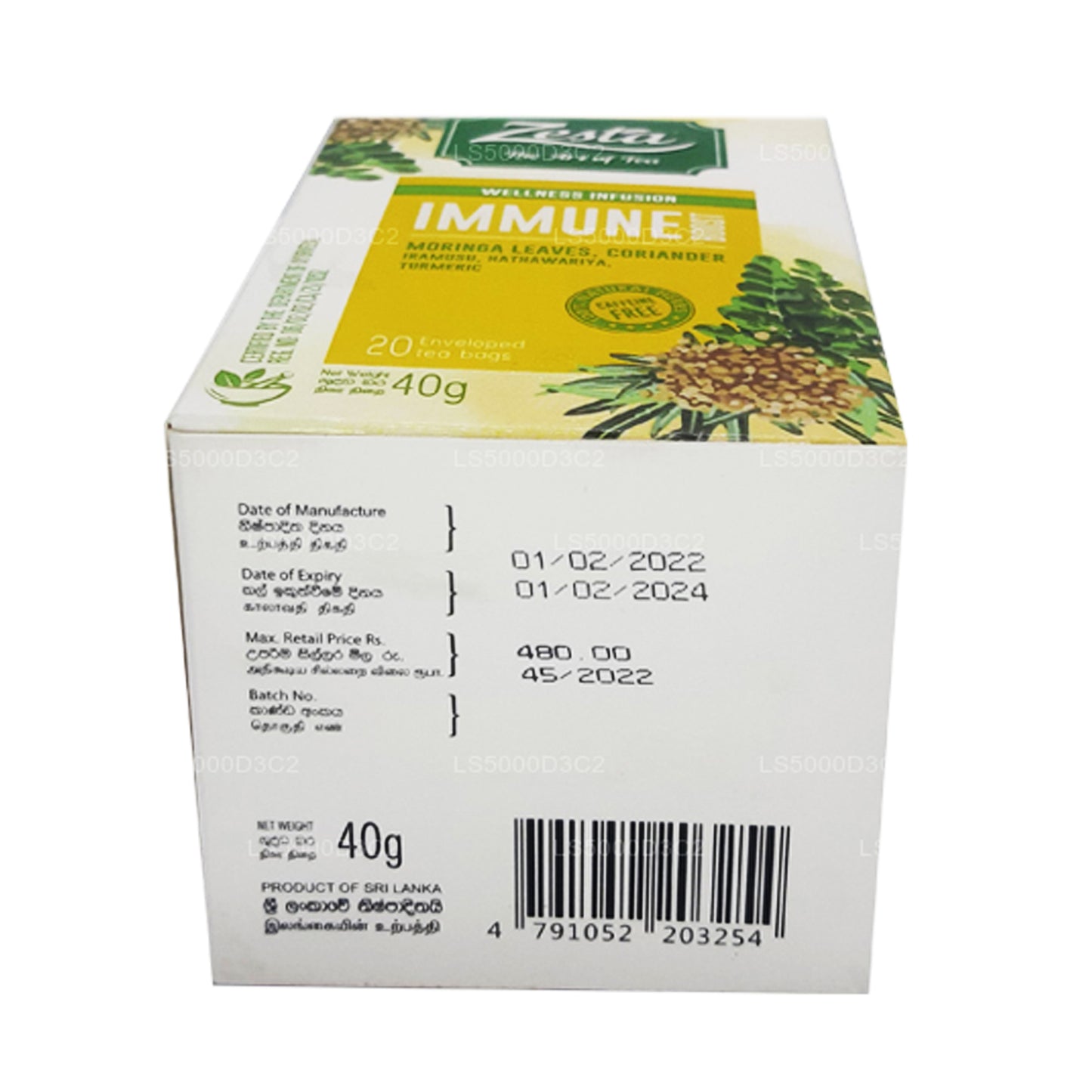 Zesta Wellness Infuzní posilovač imunity (40g)