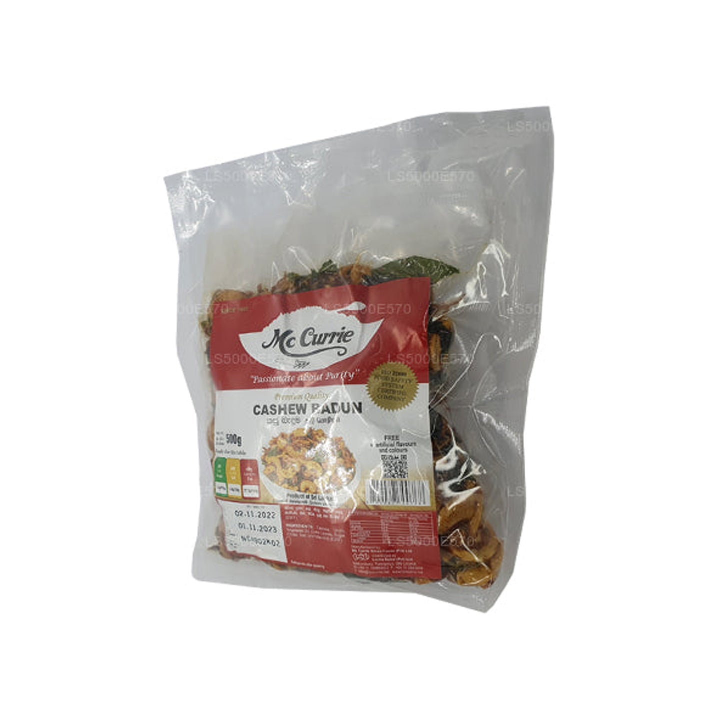 Mccurrie Cashew Badum (500g)