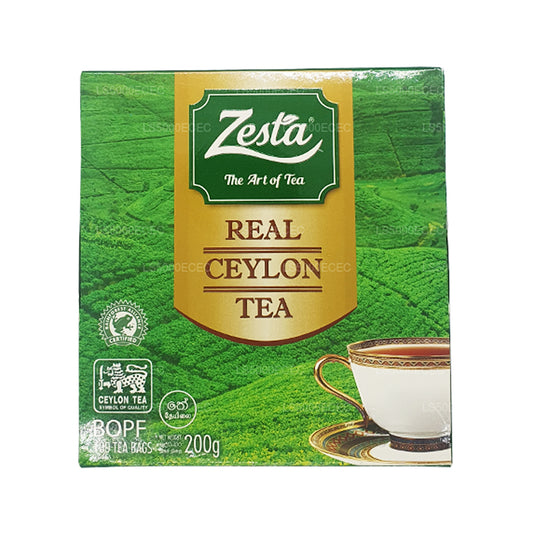 Čaj Zesta Real Ceylon (200g) 100 čajových sáčků