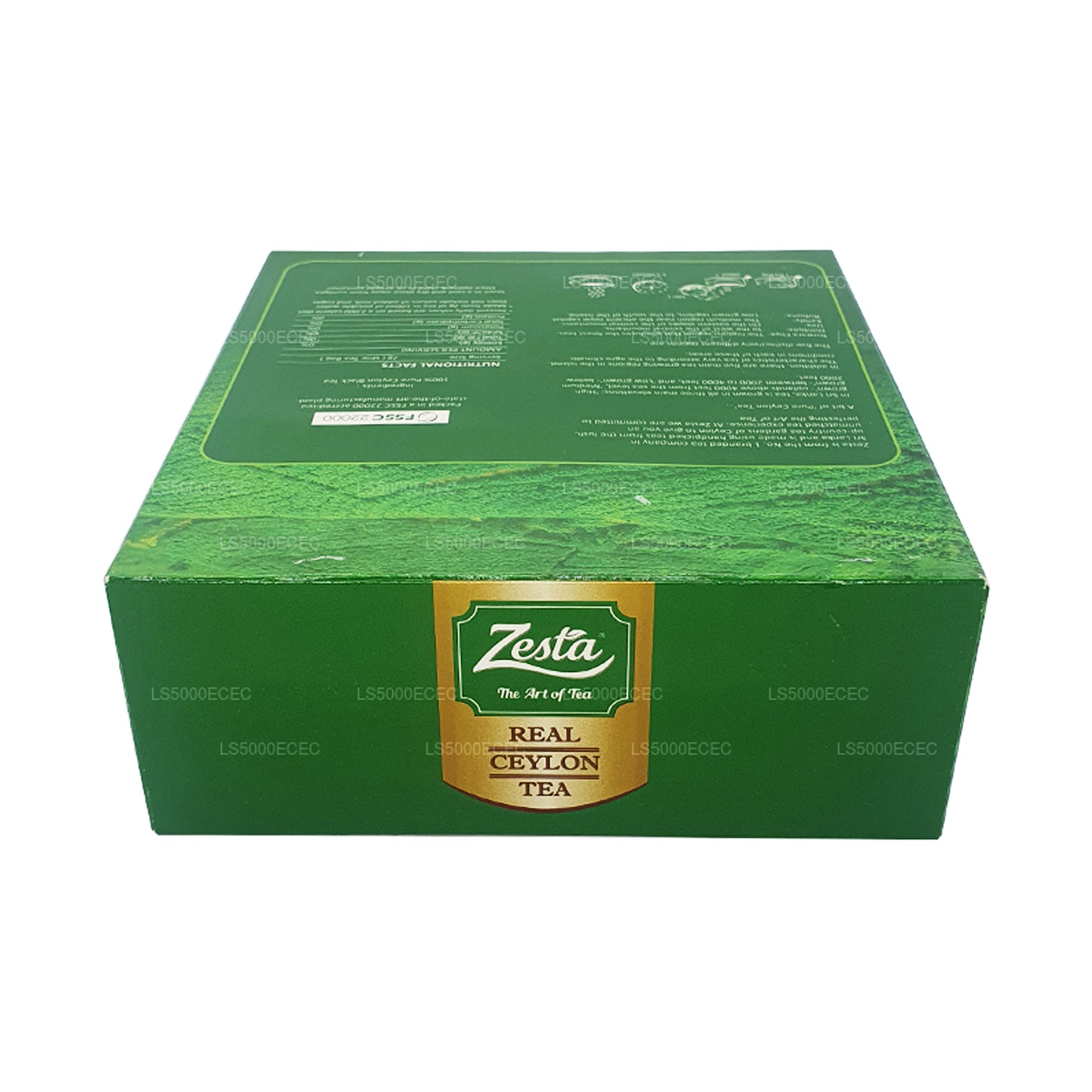 Čaj Zesta Real Ceylon (200g) 100 čajových sáčků