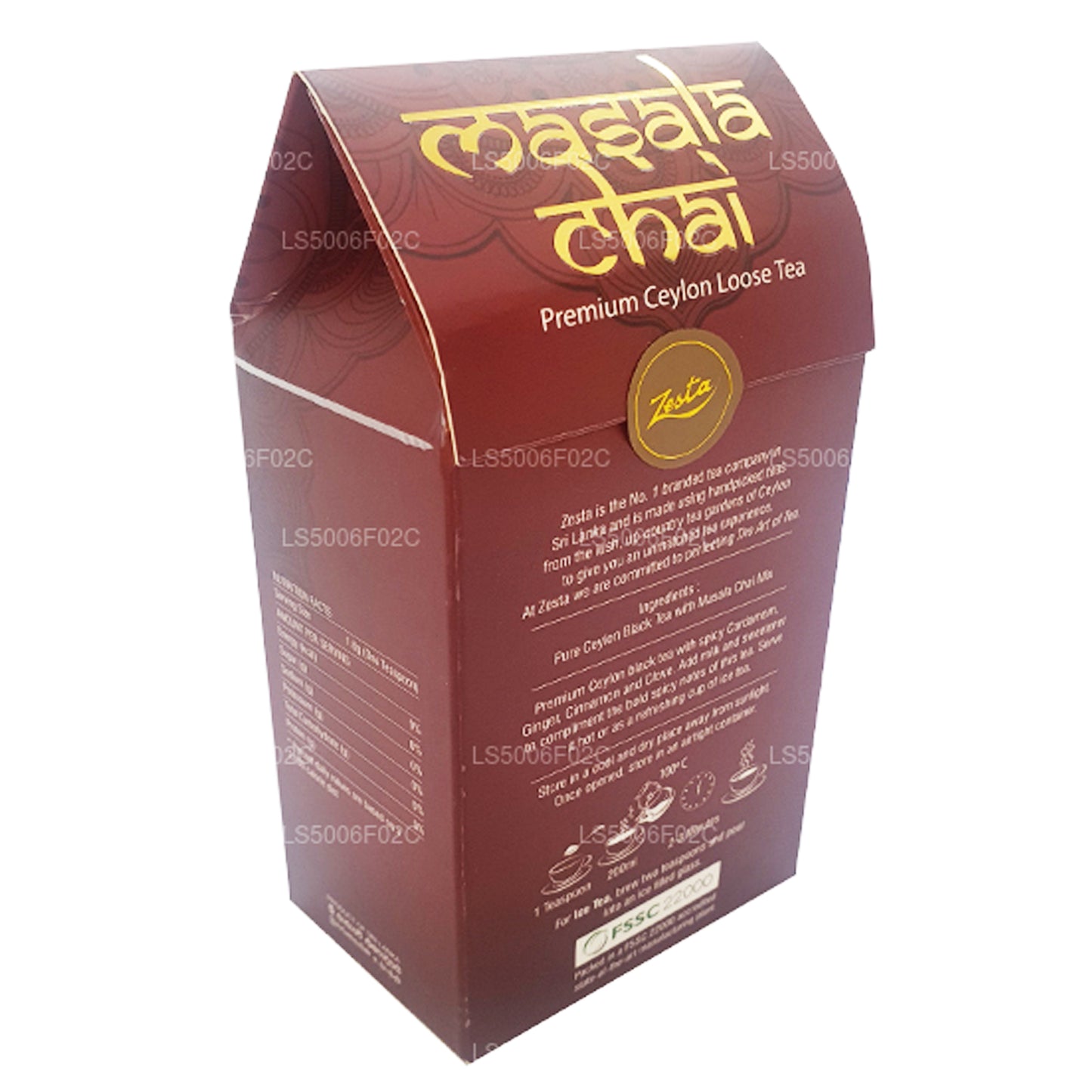 Zesta Masala Chai Loose Leaf (100g)