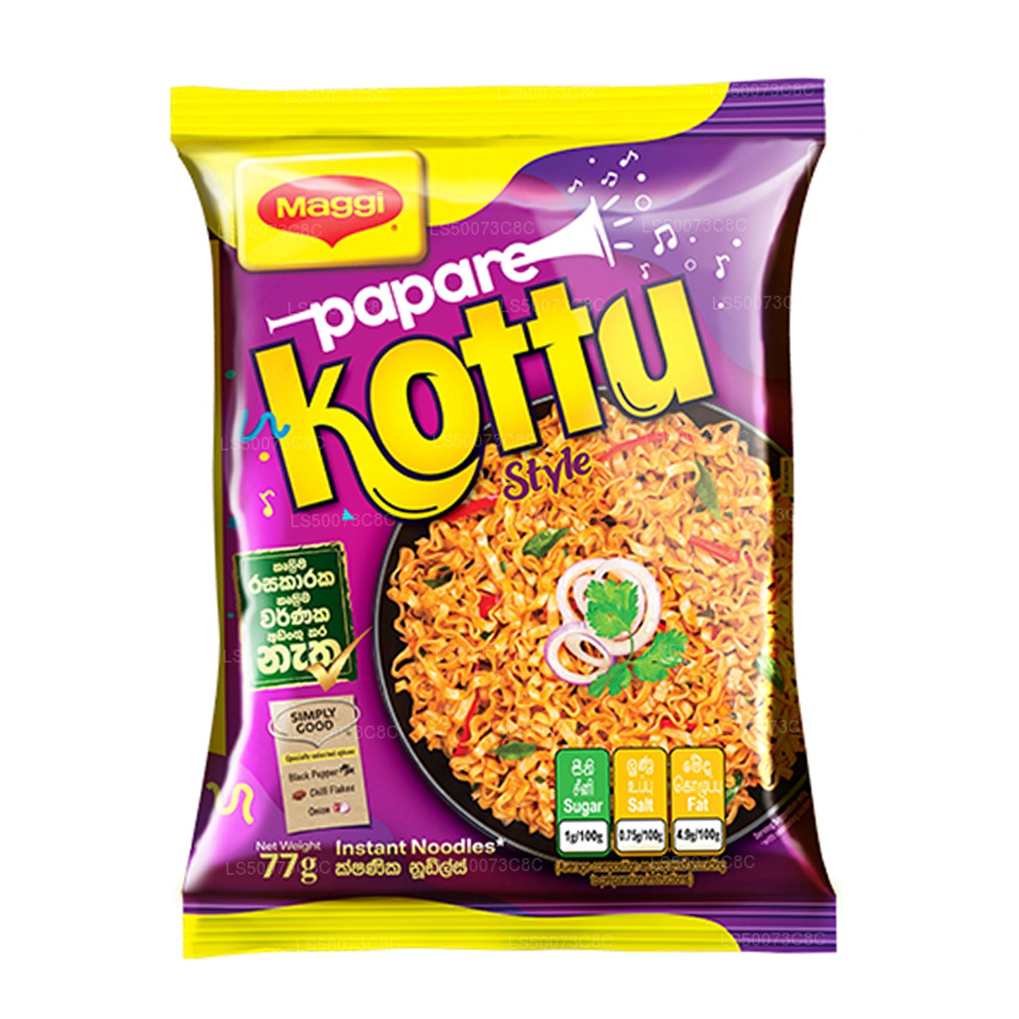 Maggi nudle Papare Kottu (77g)