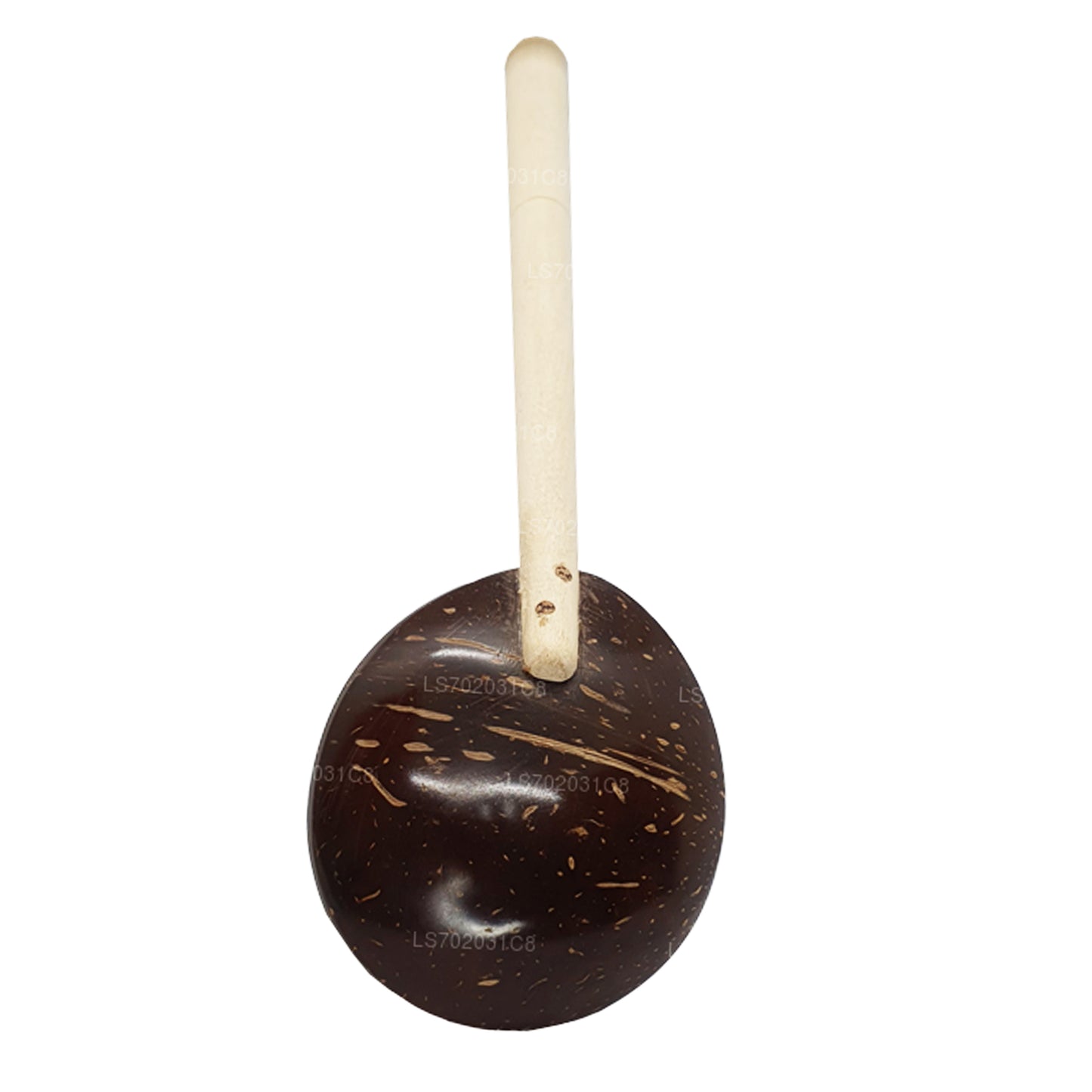 Lakpura lžíce kokosové skořápky (26 cm)