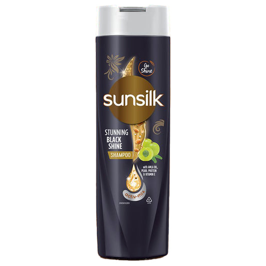 Černý a lesklý šampon Sunsilk (180ml)