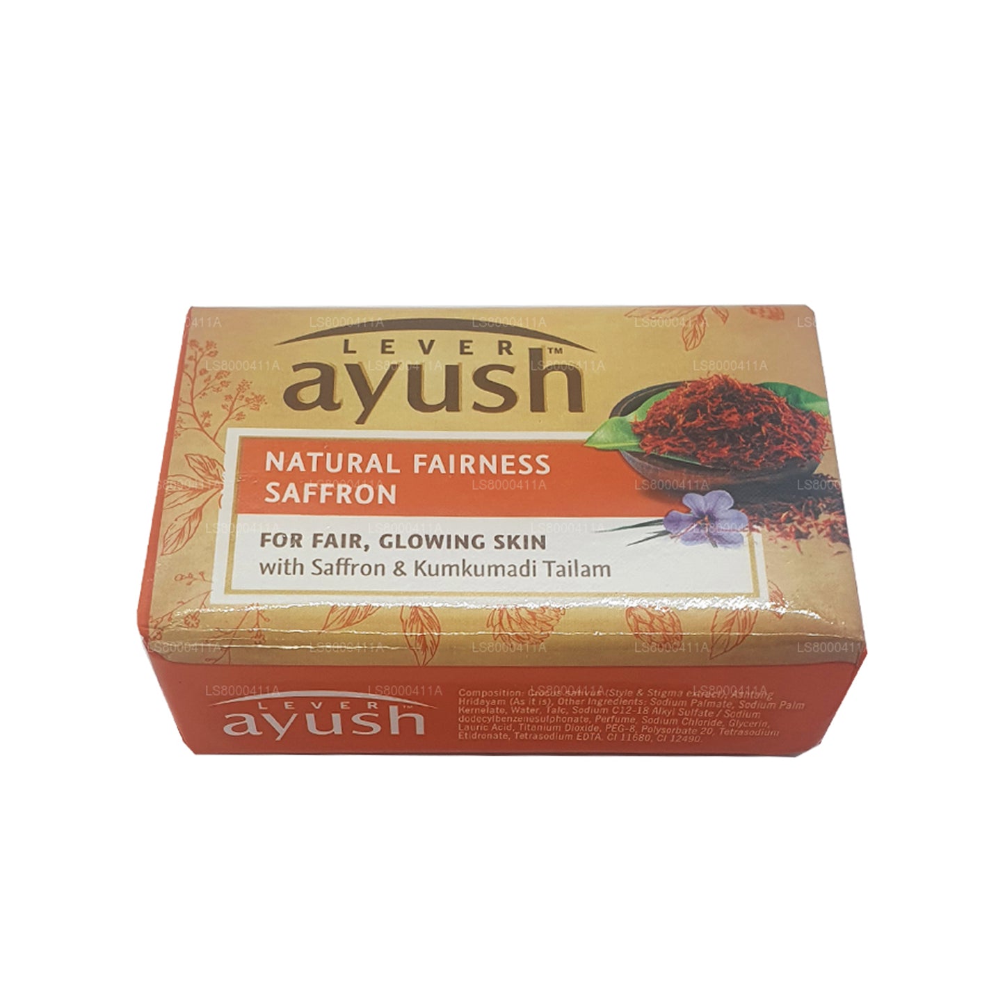 Šafránové mýdlo Lever Ayush Natural Fairness (100g)