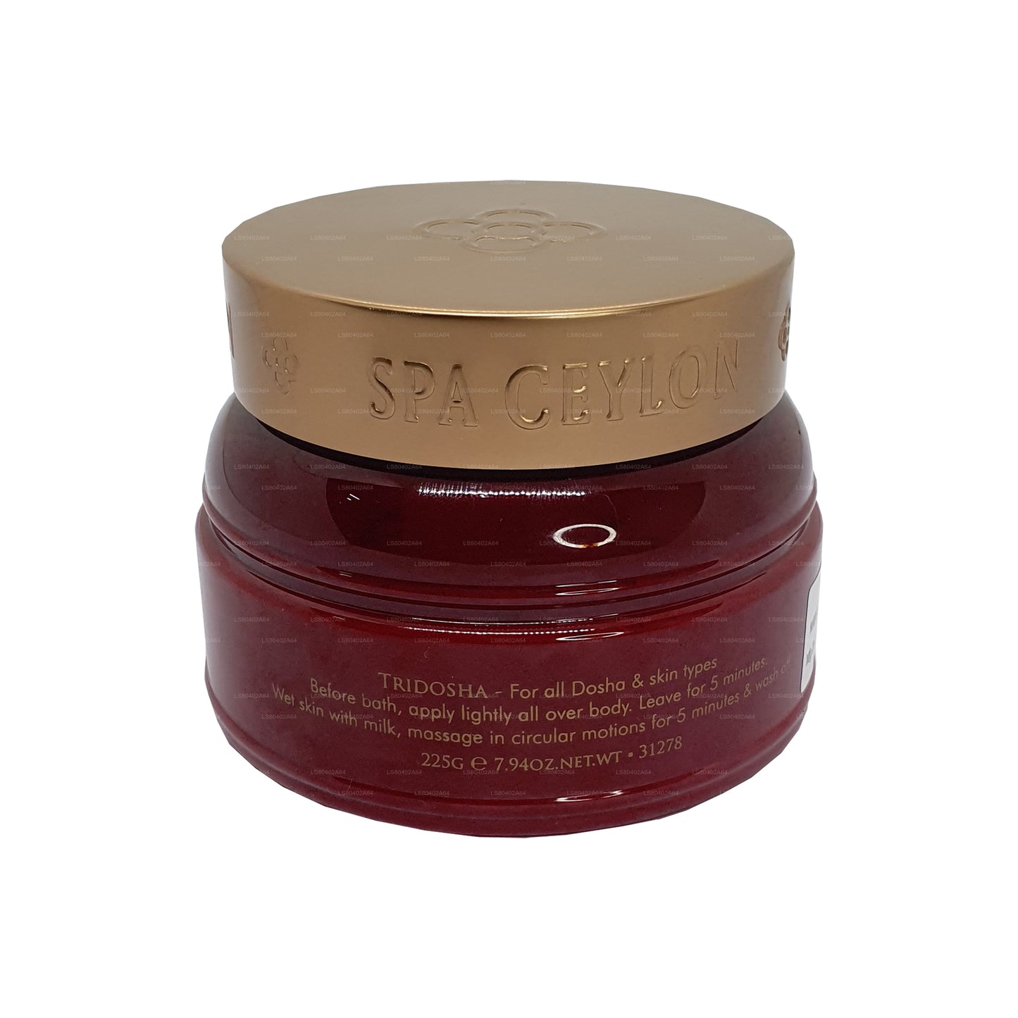 Spa Ceylon Cardamom Rose Body Scrub (225g)