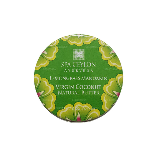 Spa Ceylon Lemongrass Mandarin Virgin Coconut Natural Butter (25g)