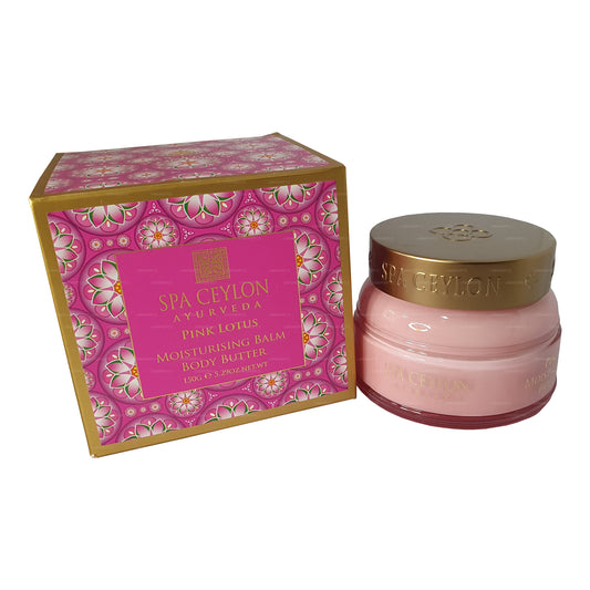 Spa Ceylon Pink Lotus Moisturising Balm Body Butter (150g)