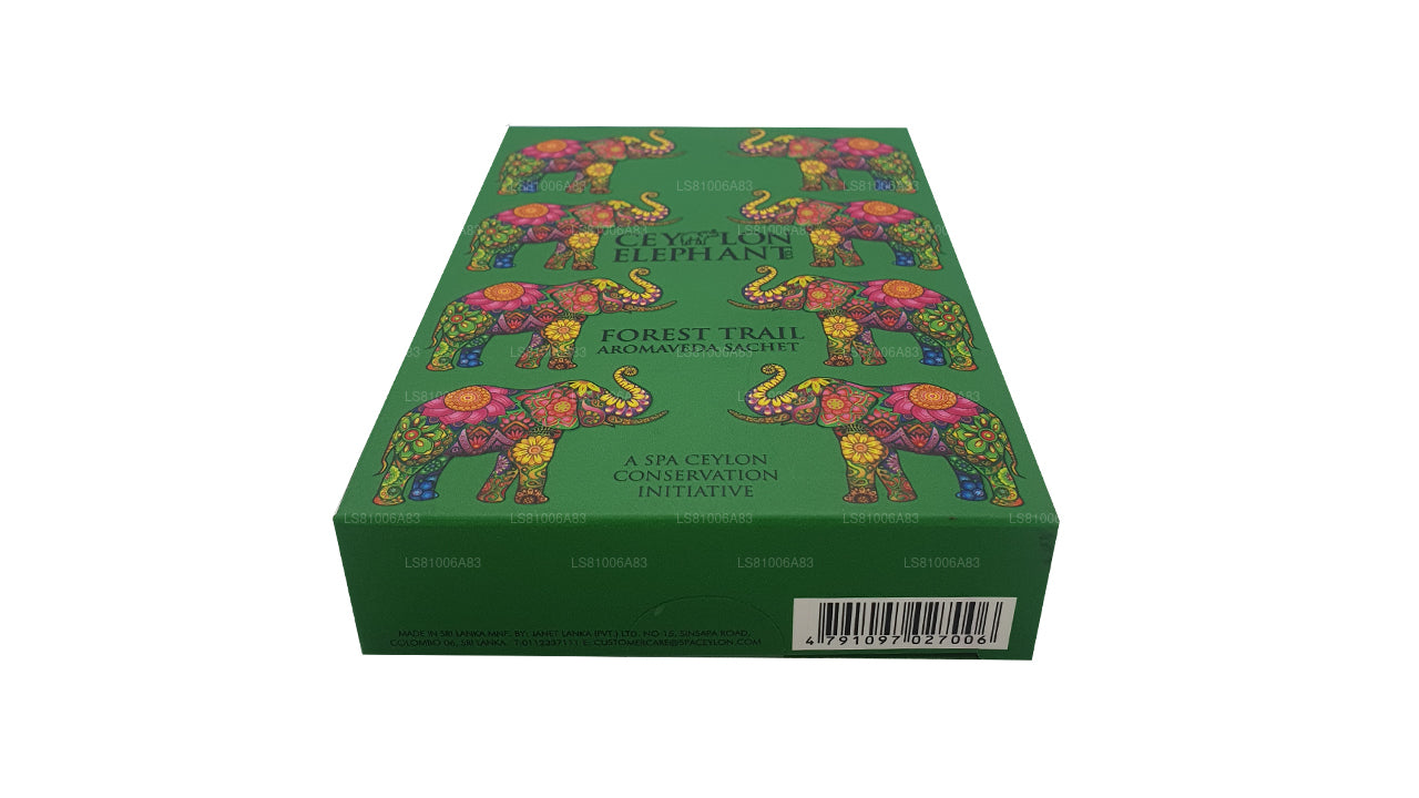 Spa Ceylon Ceylon Forest Trail - Elephant Aromaveda Sachet (One Pack)