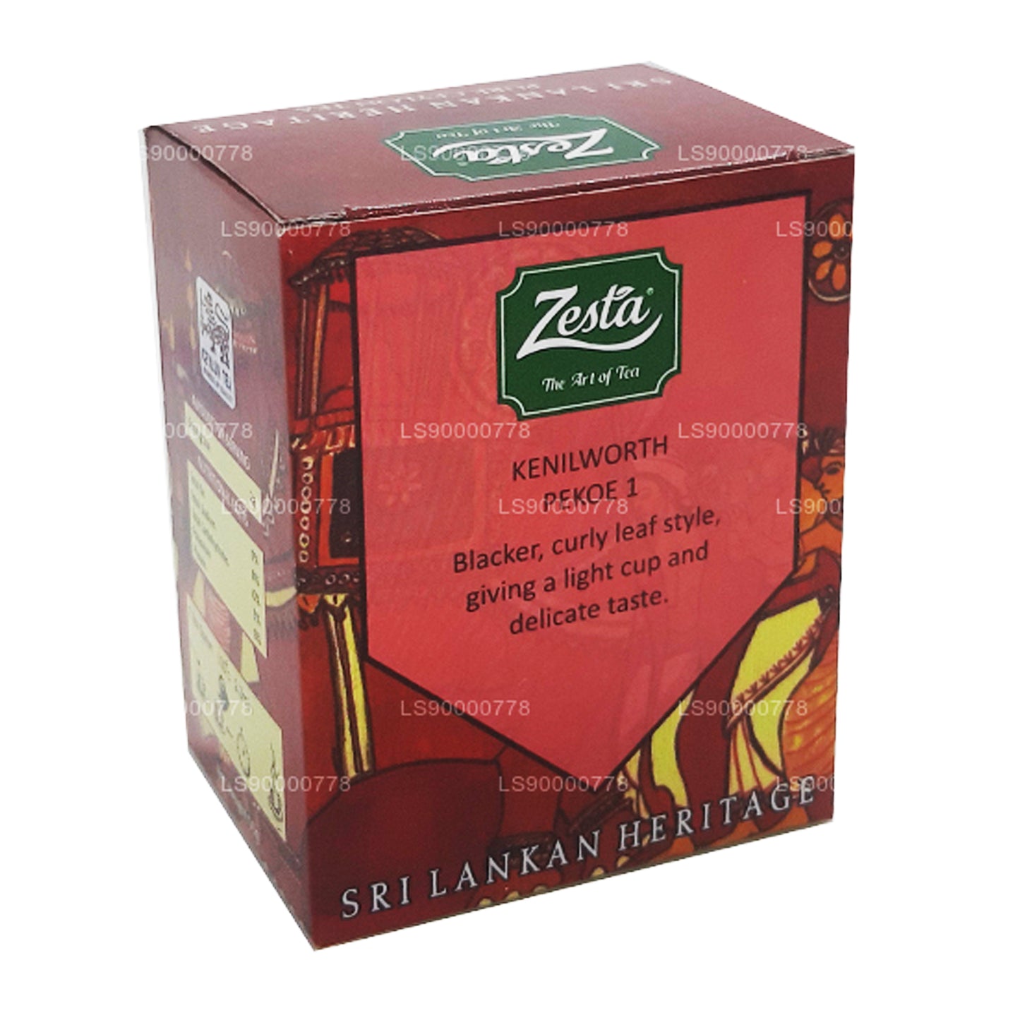 Čaj Zesta Sri Lankan Heritage Pure Cejlon Kenilworth PEKOE 1 (100g)