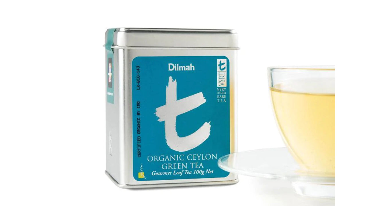 Dilmah t-series Organic Ceylon Green Tea (100g)