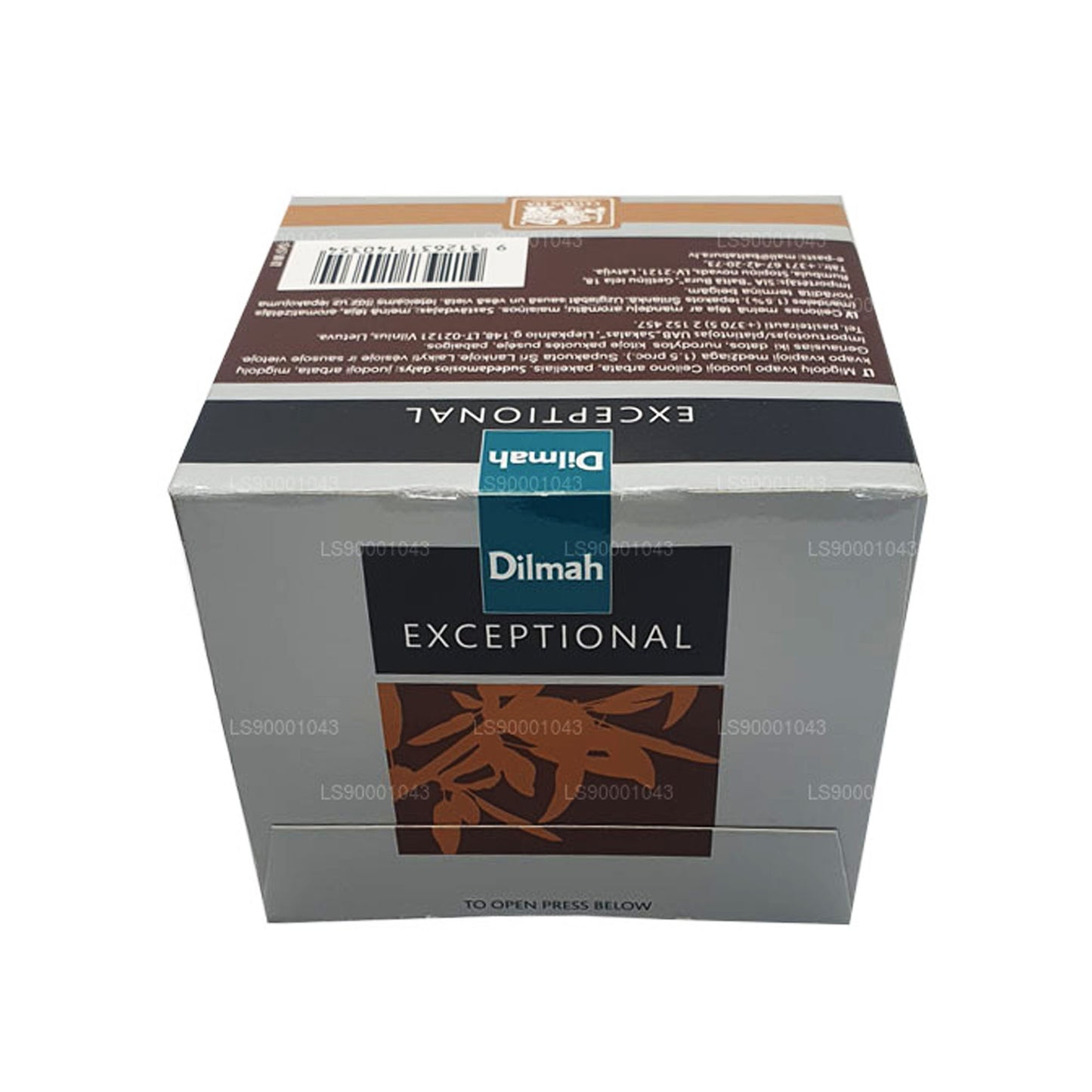 Dilmah Exceptional Italian Almond Real Leaf Tea (40g) 20 čajových sáčků