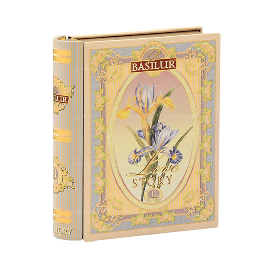 Basilur „Miniaturní čajová kniha - milostný příběh svazek II“ (10g) Caddy