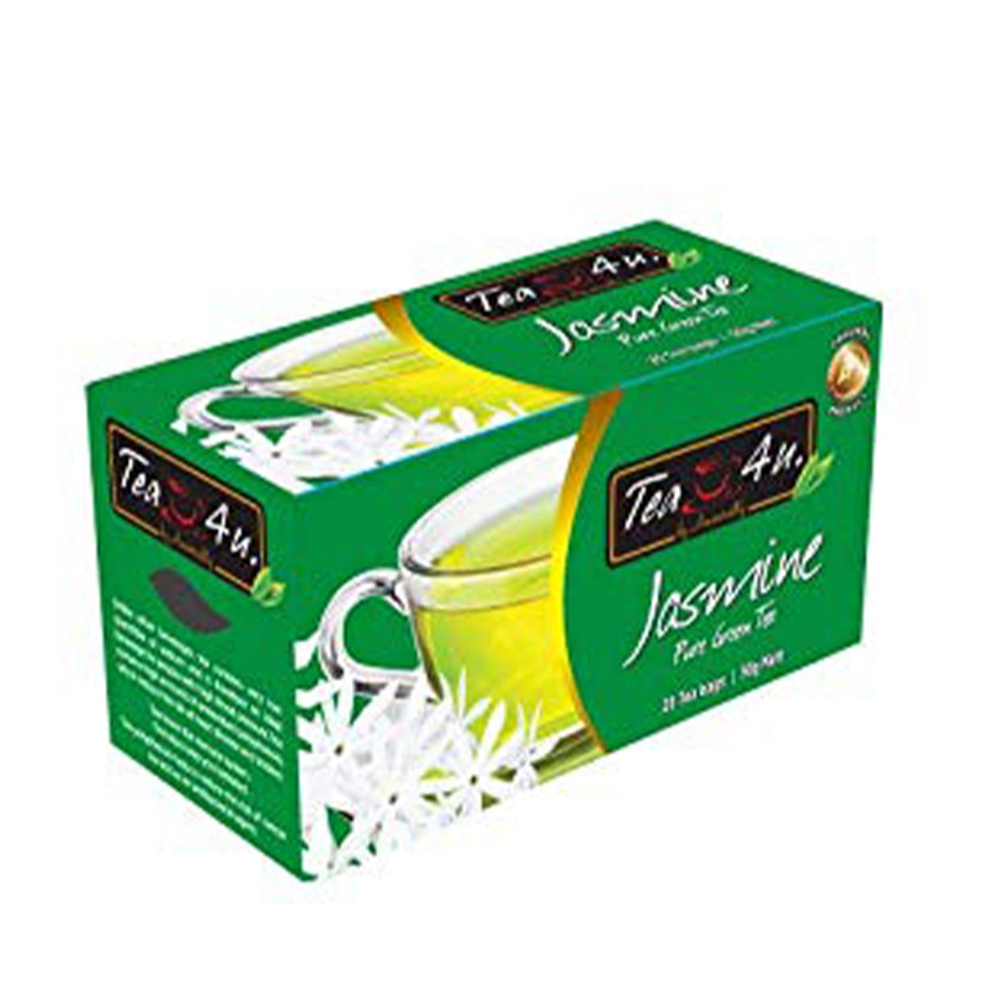 Tea4U Jasmínový zelený čaj (50g) 25 čajových sáčků