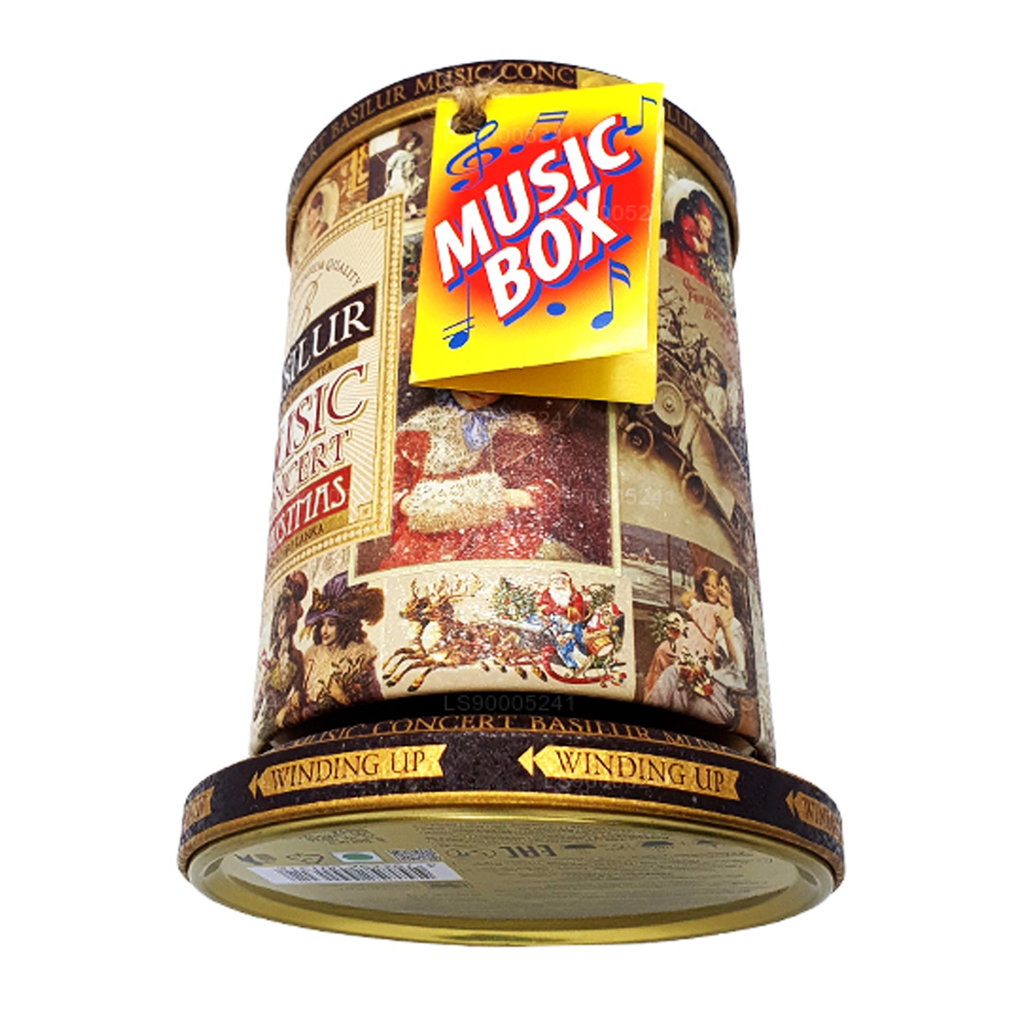 Basilur Festival "Music Concert - Christmas" (100g) Caddy