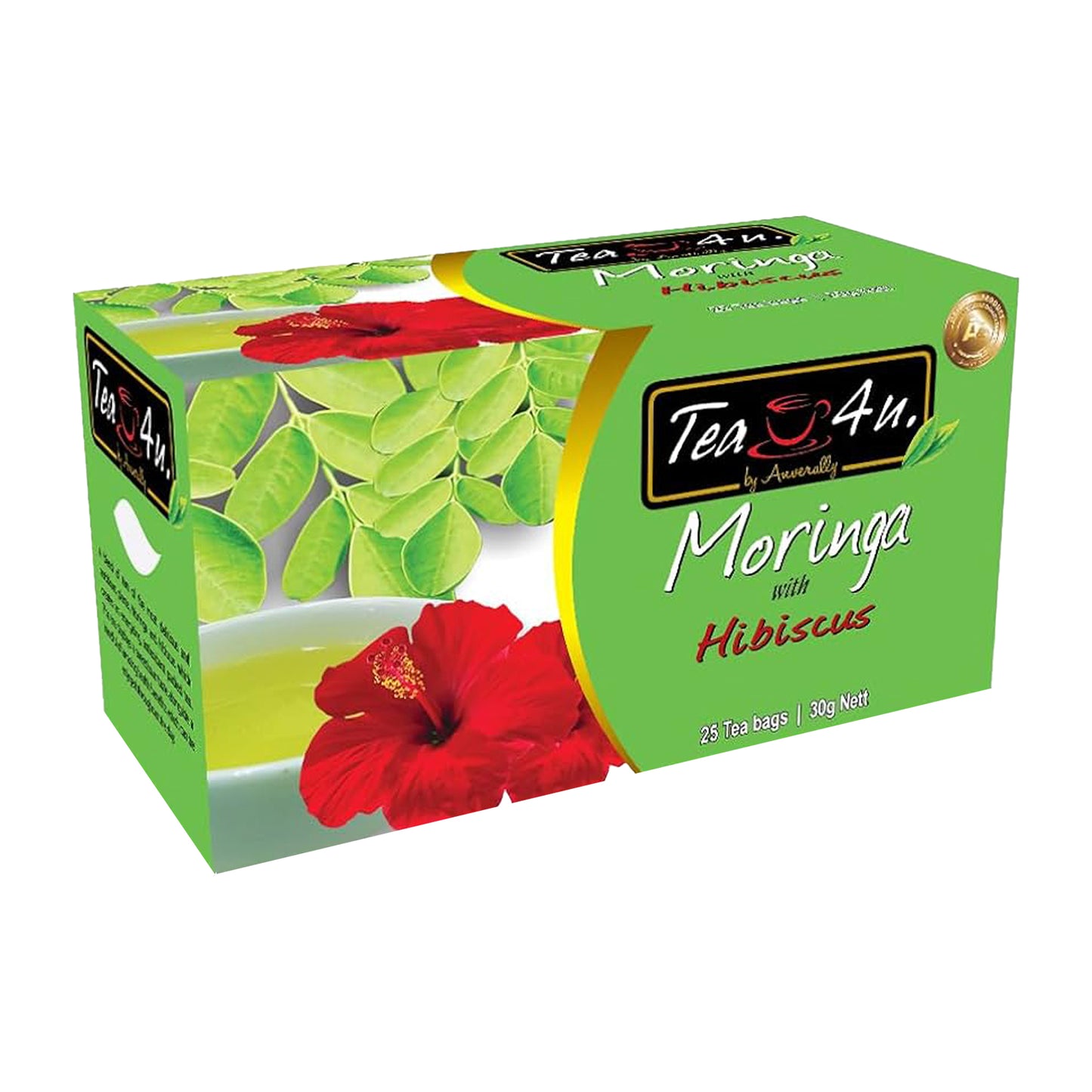 Tea4U Moringa s ibiškem (30g) 25 čajových sáčků