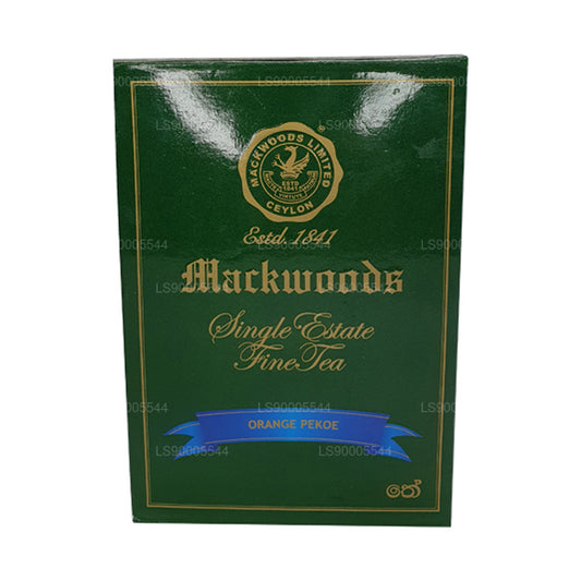 Mackwoods Single Estate, Loose Leaf, Orange Pekoe (Op) In A Carton (100g)