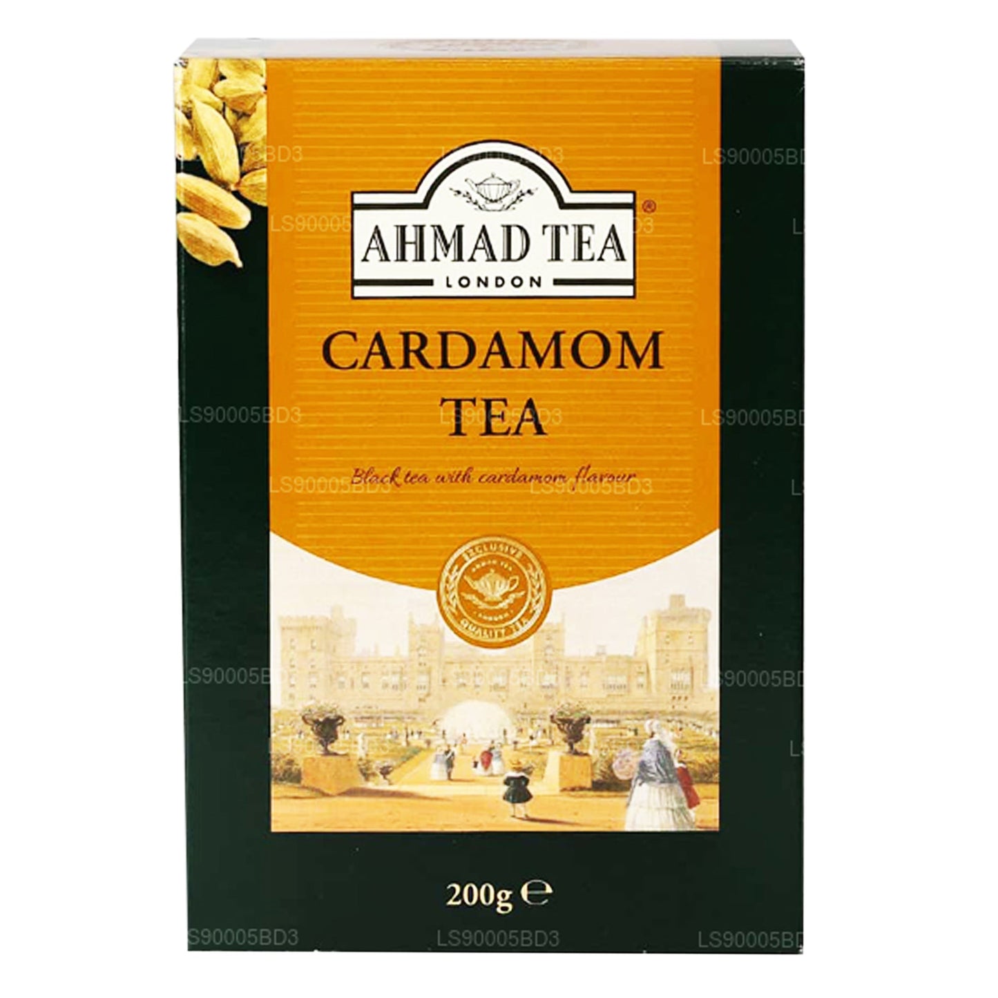 Karton na sypký čaj Ahmad Cardamom (100g)