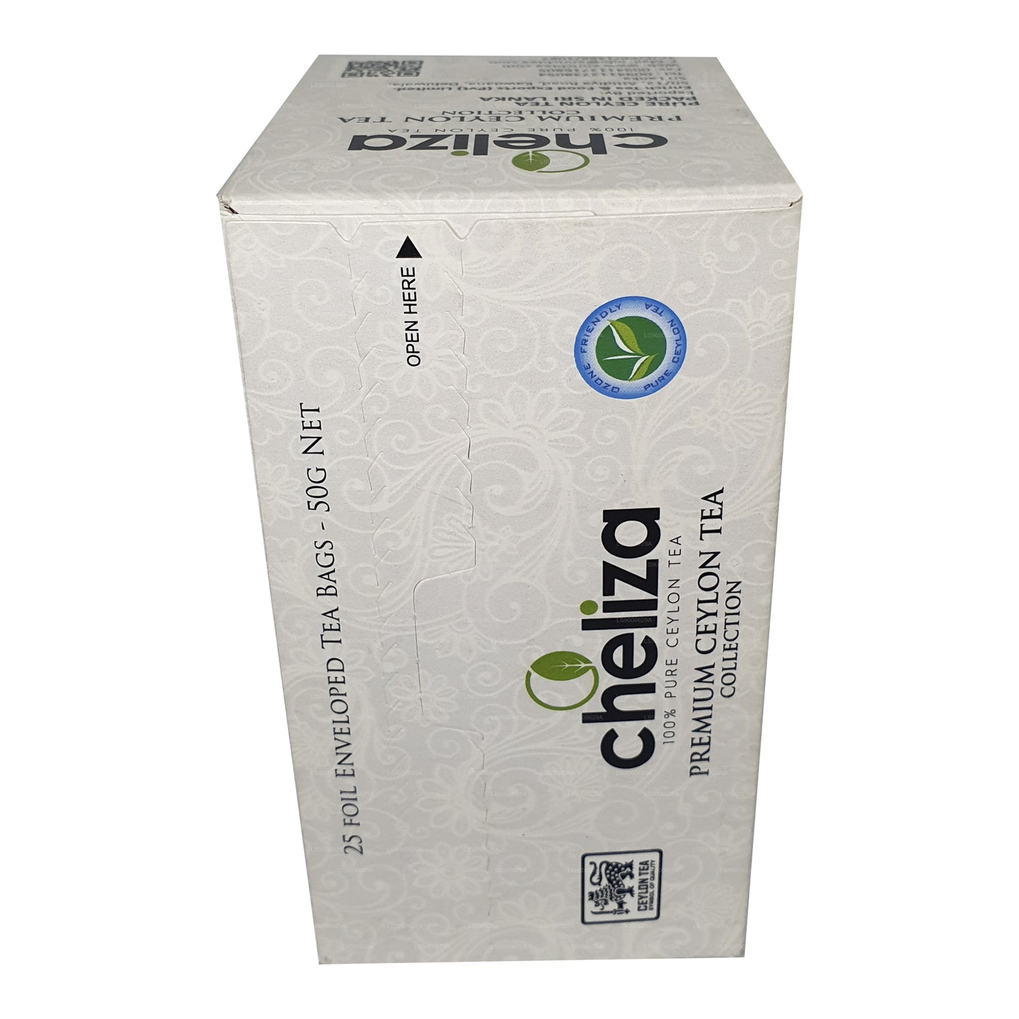 Cheliza Ceylon Black Tea with Lemon Flavour (50g) 25 Tea Bags