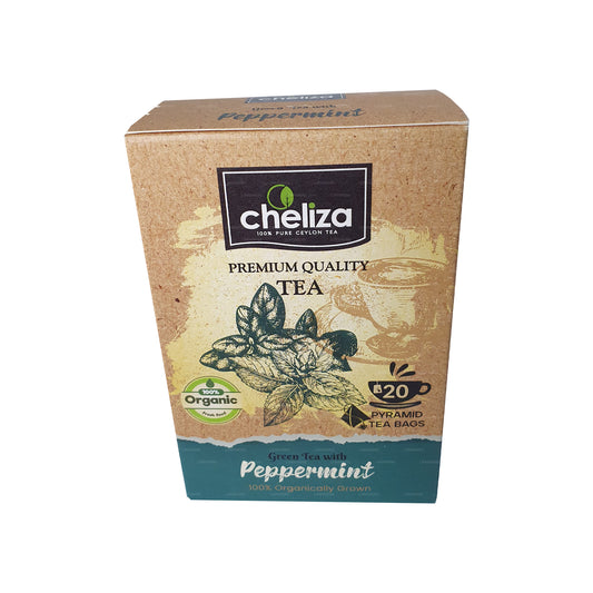 Cheliza Black Tea with Peppermint (50g) 20 Tea Bags