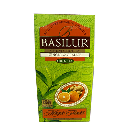Basilur Magic Green Ginger & Orange (100g)