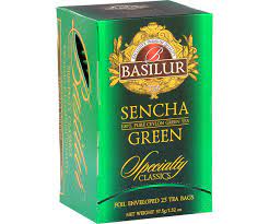 Basilur Specialty Classics Sencha Pure Ceylon Green Tea 25 Tea Bags (37.5g)