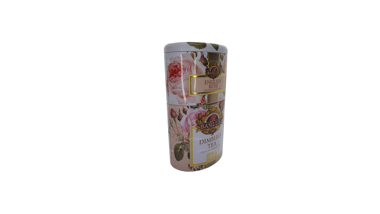 Basilur Fruits and Flowers "English Rose" Dimbula (100g) Caddy