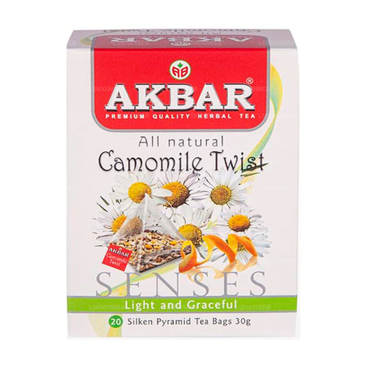 Akbar Chamomile Twist (30g) 20 čajových sáčků