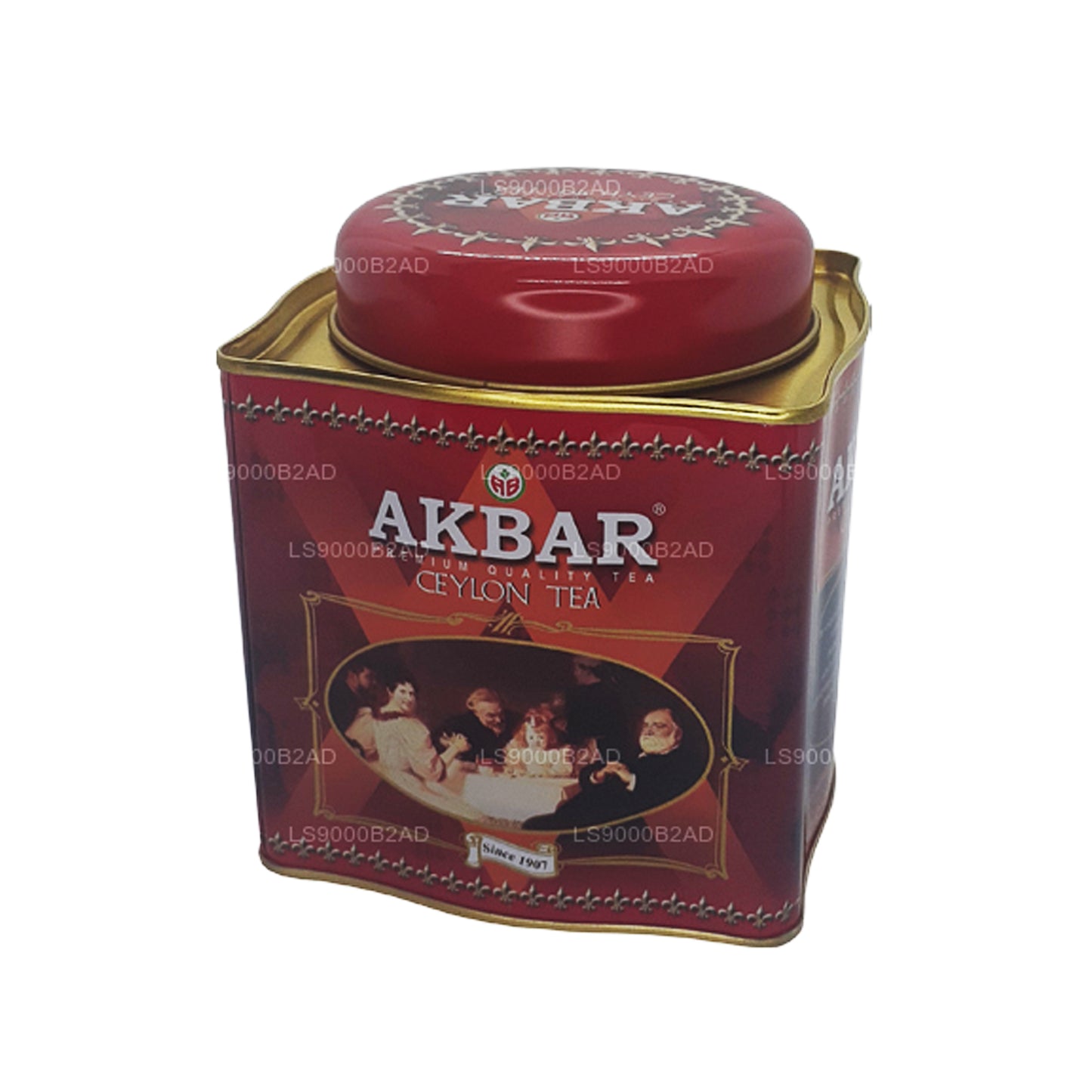 Akbar Classic Ceylonský čajový listový čaj (250g) Plechovka