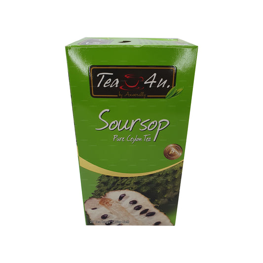 Tea4U Černý čaj se soursopem (50g) 25 čajových sáčků