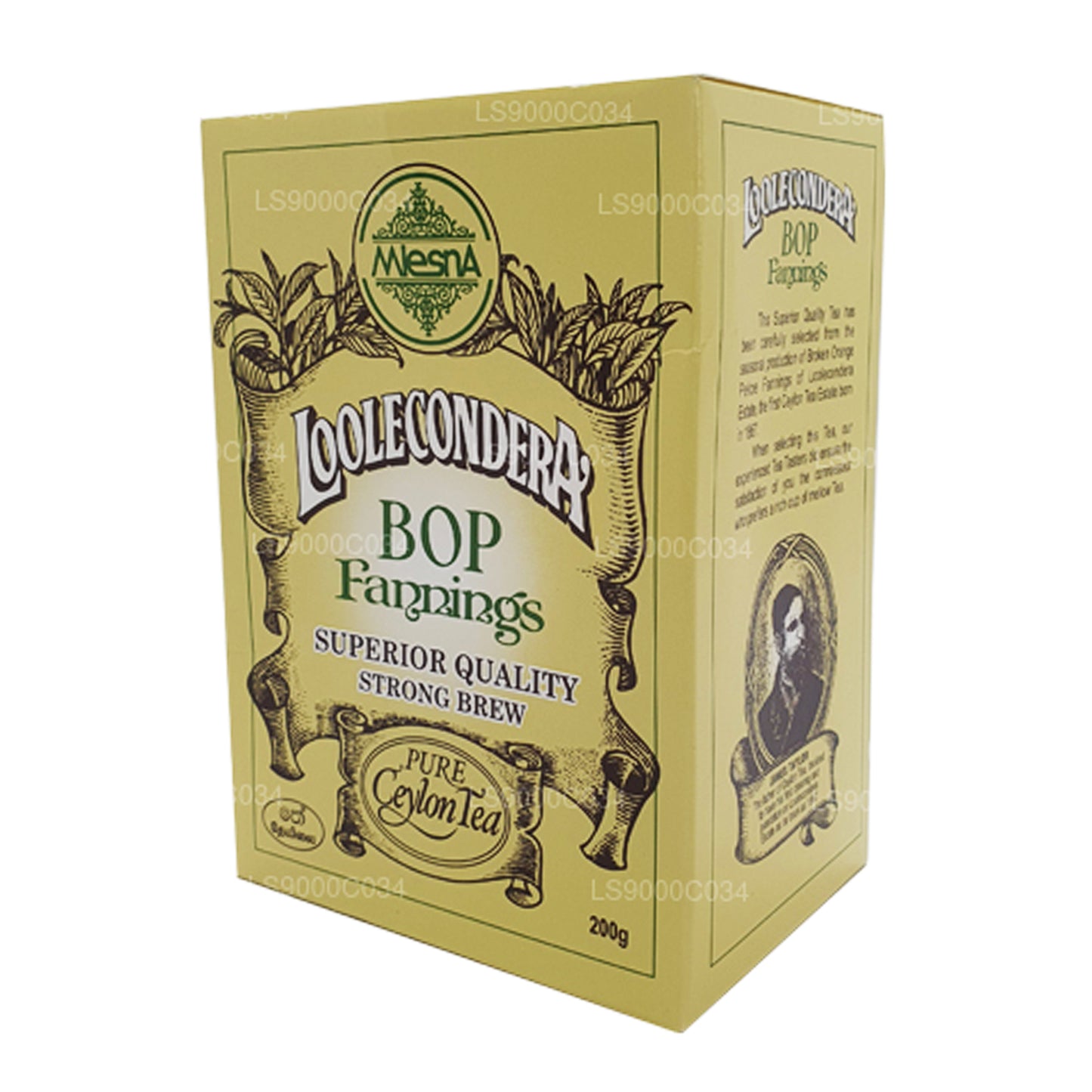 Mlesna Loolecondera BOP Fannings Strong Brew sypký čaj (200g)