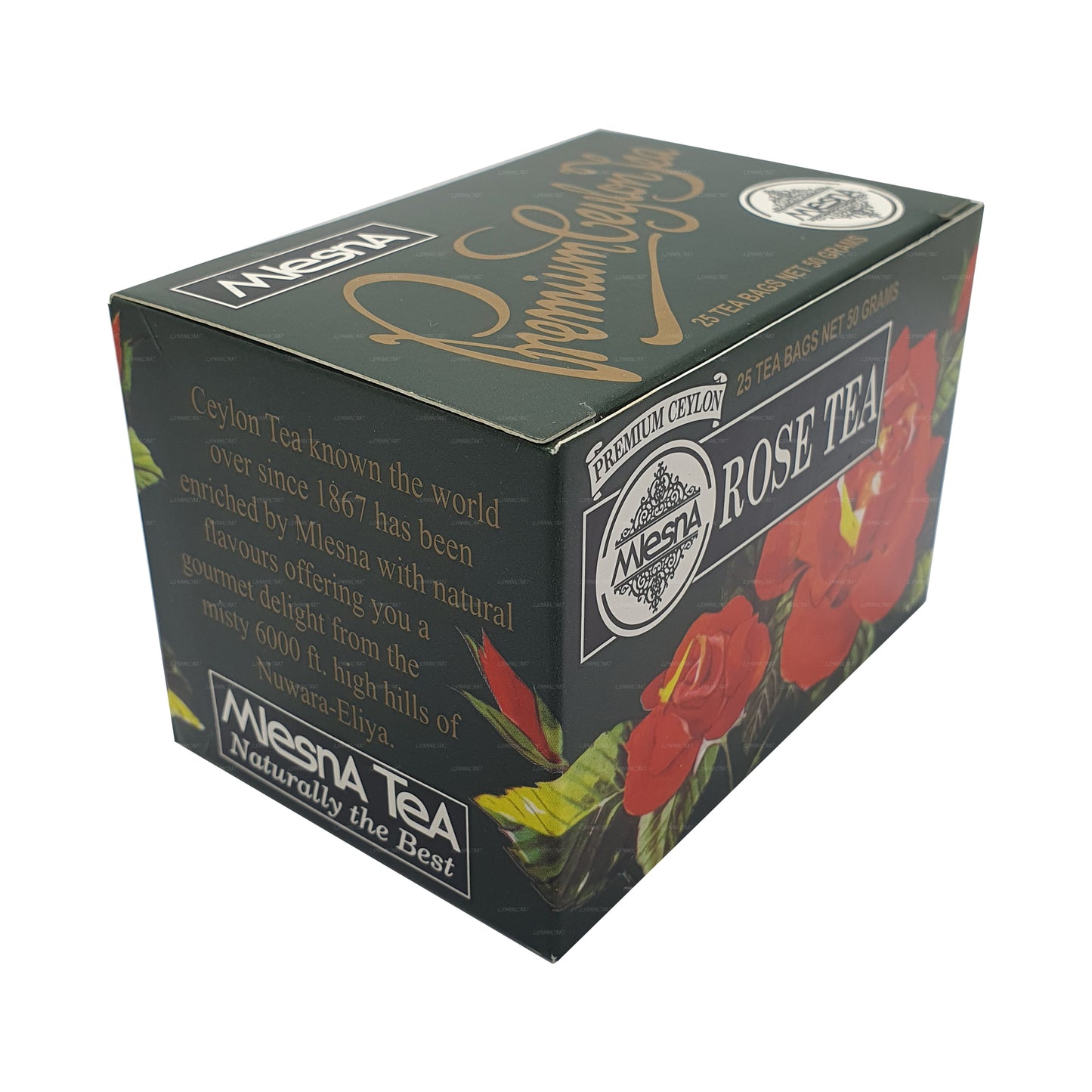 Mlesna Rose Tea (50g) 25 čajových sáčků