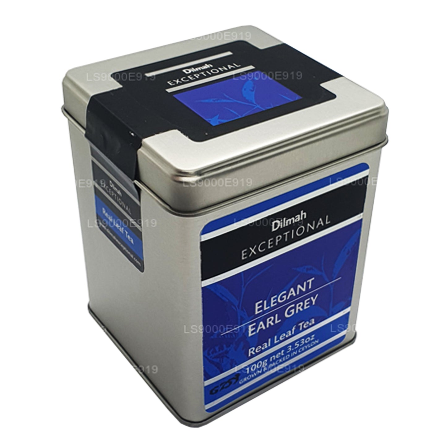 Dilmah Exceptional Elegant Earl Grey Real Leaf Tea caddy (100g)