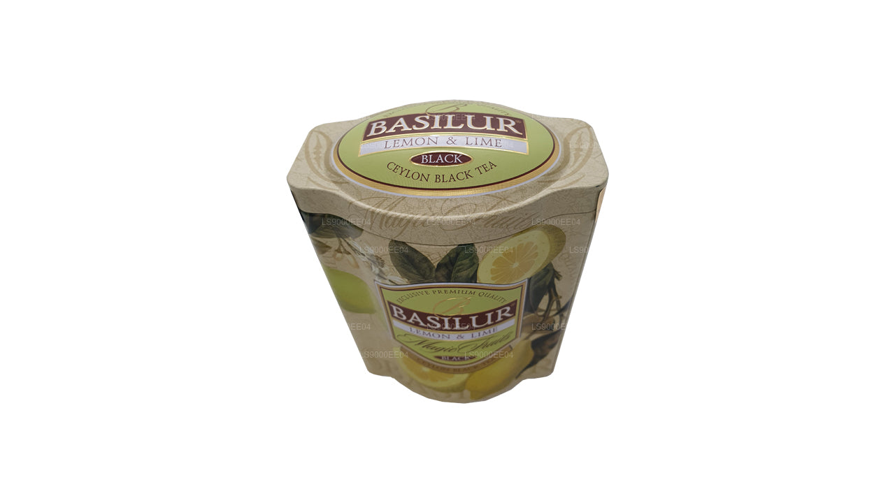 Basilur Magic Fruits Lemon and lime (100g) Tin Caddy