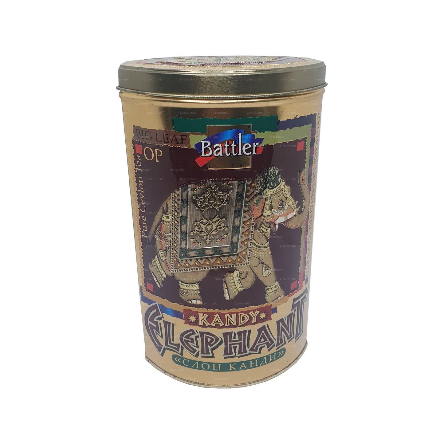 Battler Kandy Elephant (200g) Plechová krabička