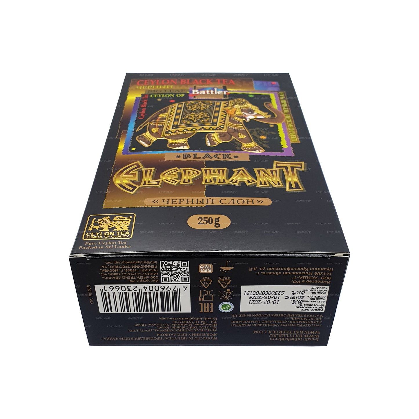 Battler Black Elephant (250g) sypaný listový čaj