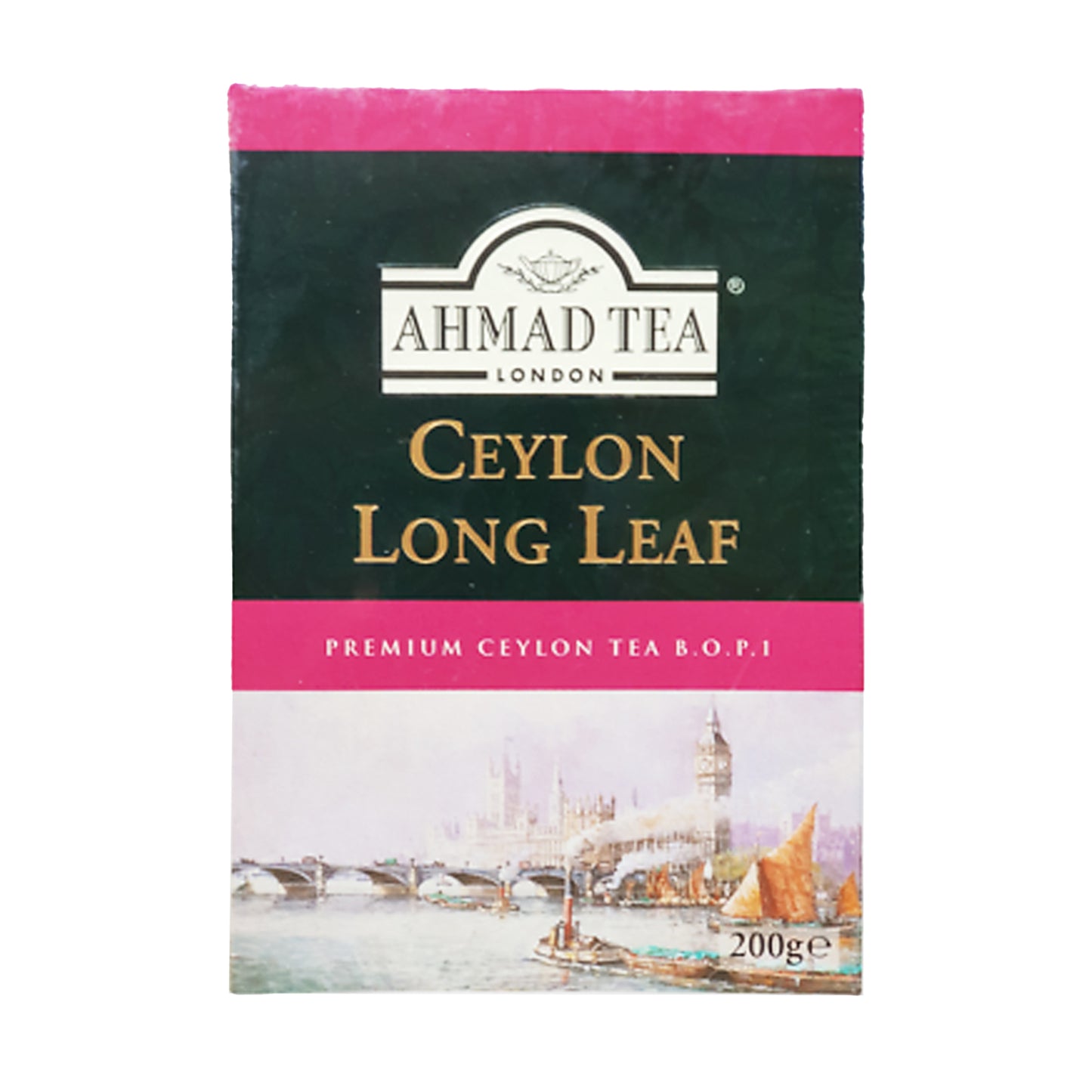 Ahmad Ceylon Long Leaf sypaný čajový karton (200g)