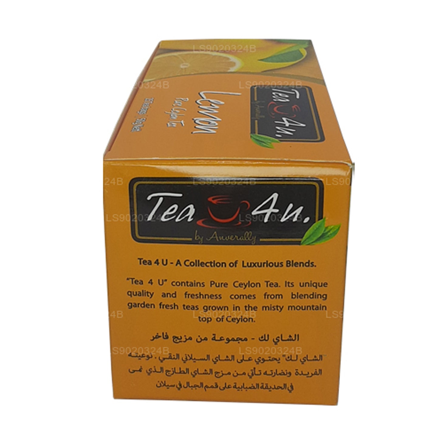 Tea4U Citronový čaj (50g) 25 čajových sáčků