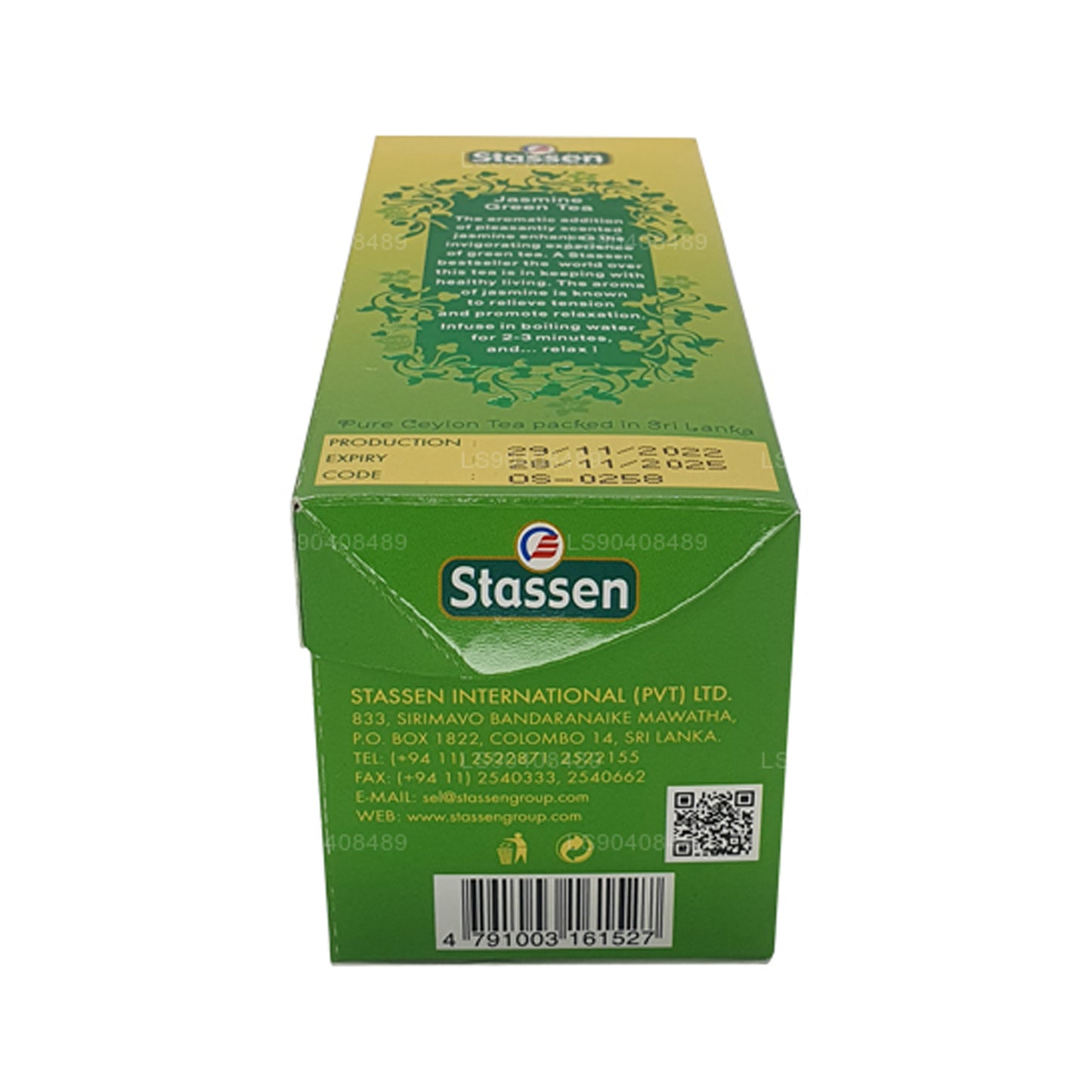 Stassen Jasmine Green Tea