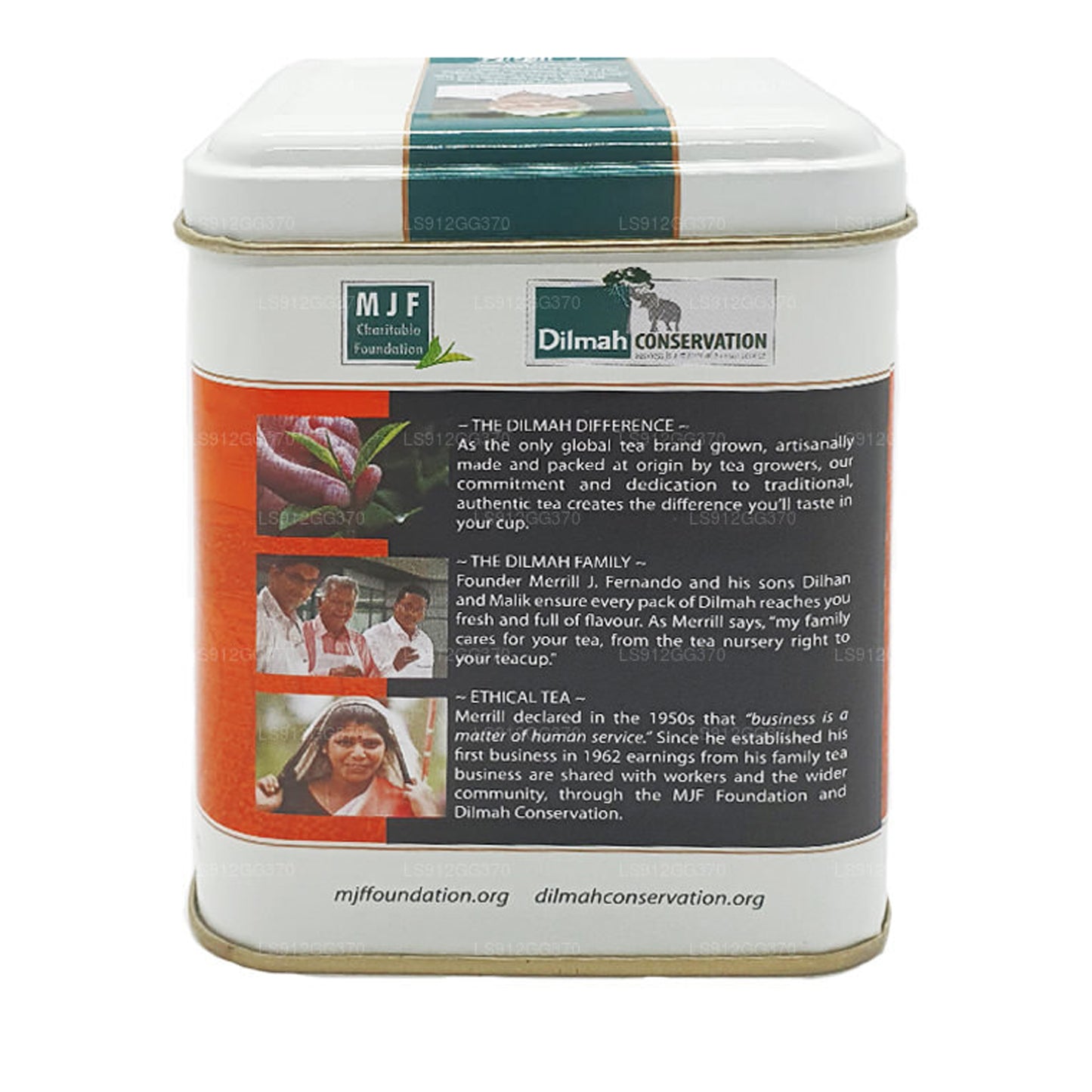 Dilmah Ceylon Supreme Loose Leaf Tea caddy (125g)