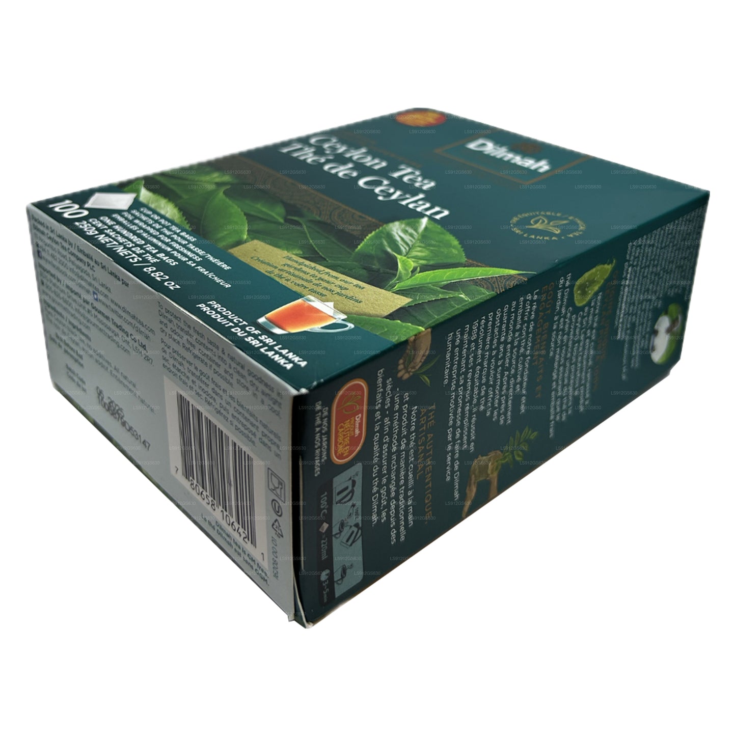Dilmah Premium Ceylon čaj (250 g) 100 bezznačkových čajových sáčků