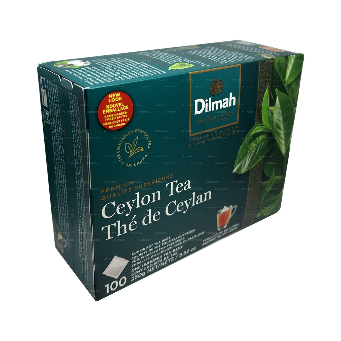 Dilmah Premium Ceylon čaj (250 g) 100 bezznačkových čajových sáčků