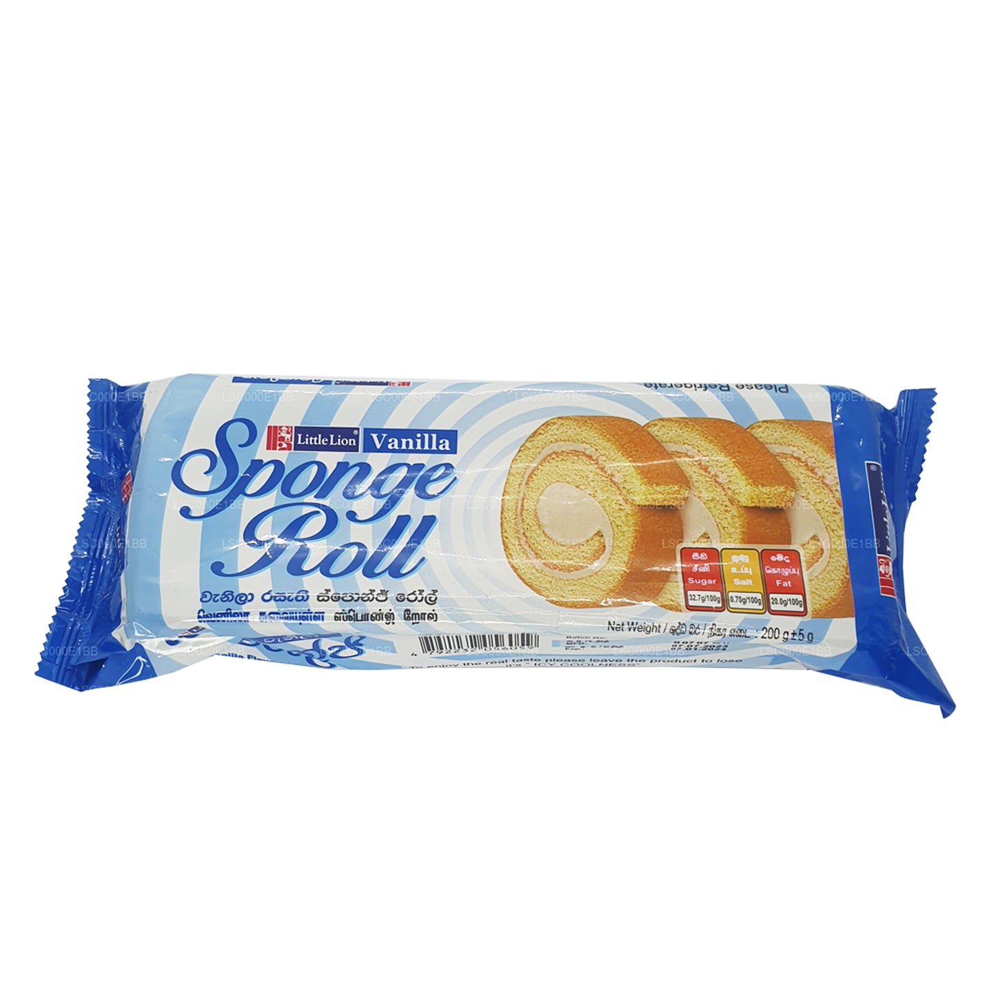 Little Lion Sponge Roll Vanilla (200g)