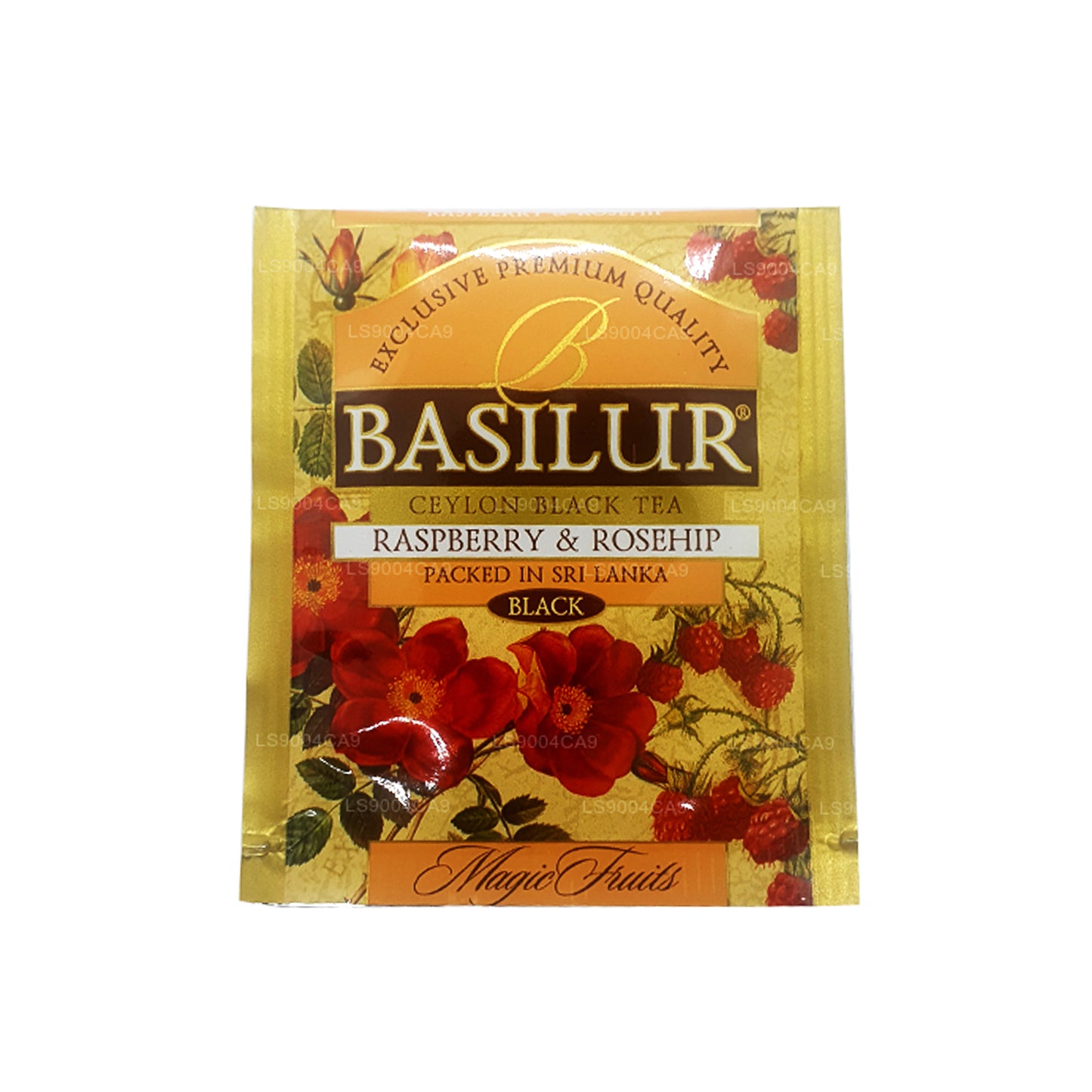 Basilur Magic Fruits Raspberry and Rosehip (50g) 25 Tea Bags