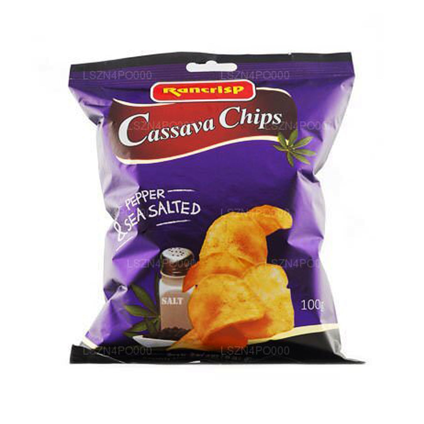 Rancrisp Cassava Chips sůl a pepř (100g)